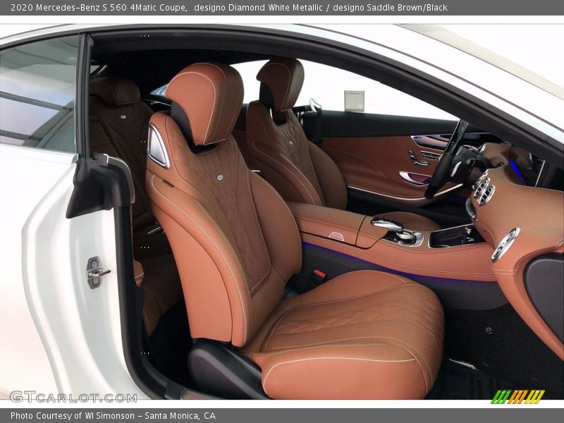 Front Seat of 2020 S 560 4Matic Coupe