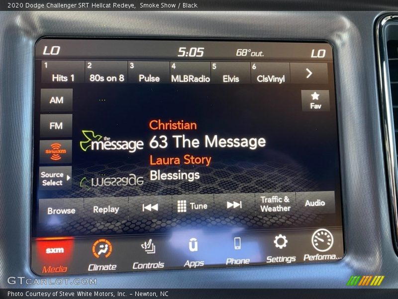 Smoke Show / Black 2020 Dodge Challenger SRT Hellcat Redeye