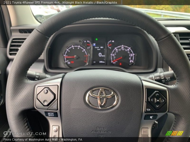 Midnight Black Metallic / Black/Graphite 2021 Toyota 4Runner SR5 Premium 4x4