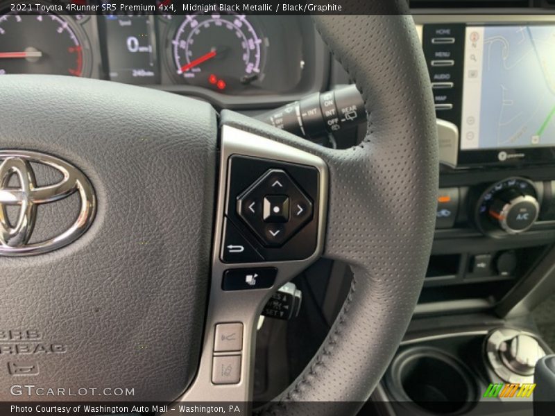 Midnight Black Metallic / Black/Graphite 2021 Toyota 4Runner SR5 Premium 4x4