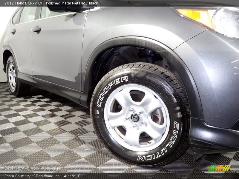 Polished Metal Metallic / Black 2012 Honda CR-V LX