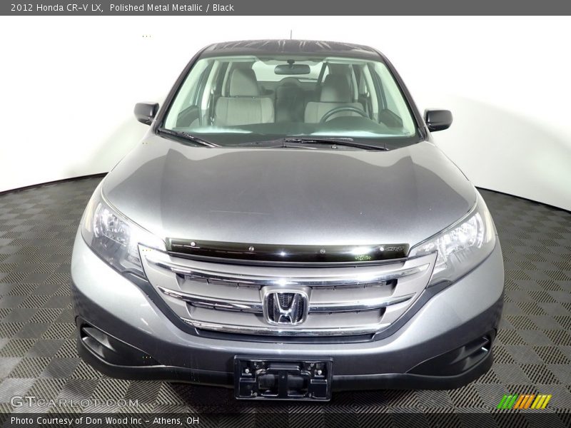Polished Metal Metallic / Black 2012 Honda CR-V LX