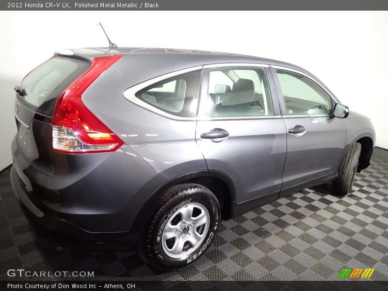 Polished Metal Metallic / Black 2012 Honda CR-V LX