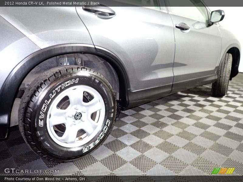 Polished Metal Metallic / Black 2012 Honda CR-V LX