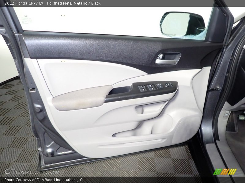 Polished Metal Metallic / Black 2012 Honda CR-V LX