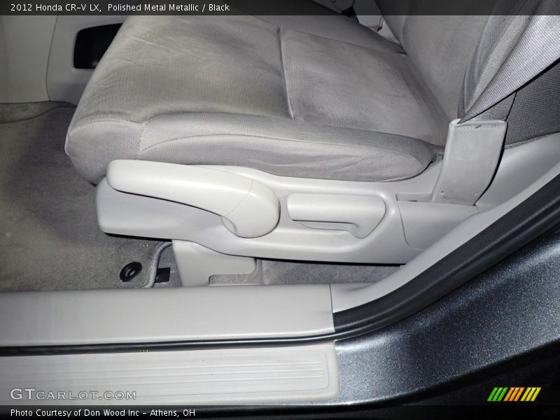 Polished Metal Metallic / Black 2012 Honda CR-V LX