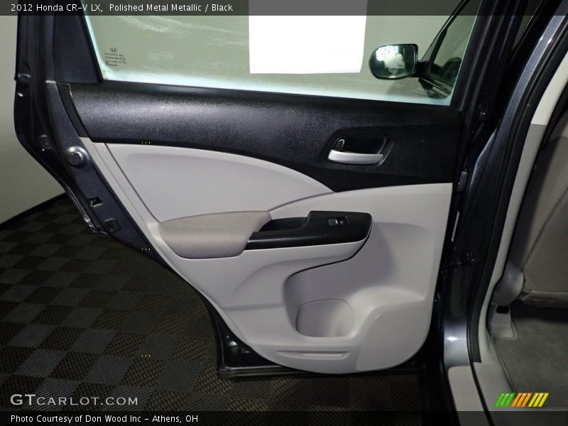 Polished Metal Metallic / Black 2012 Honda CR-V LX