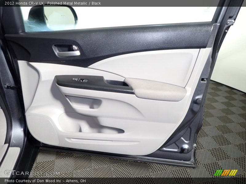 Polished Metal Metallic / Black 2012 Honda CR-V LX