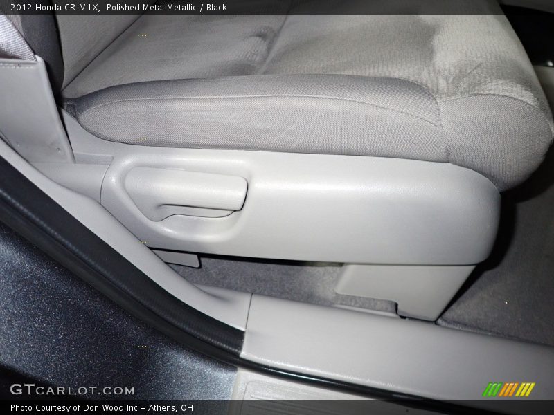 Polished Metal Metallic / Black 2012 Honda CR-V LX