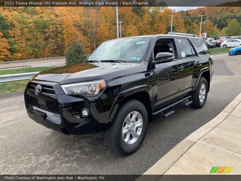 Midnight Black Metallic / Black/Graphite 2021 Toyota 4Runner SR5 Premium 4x4