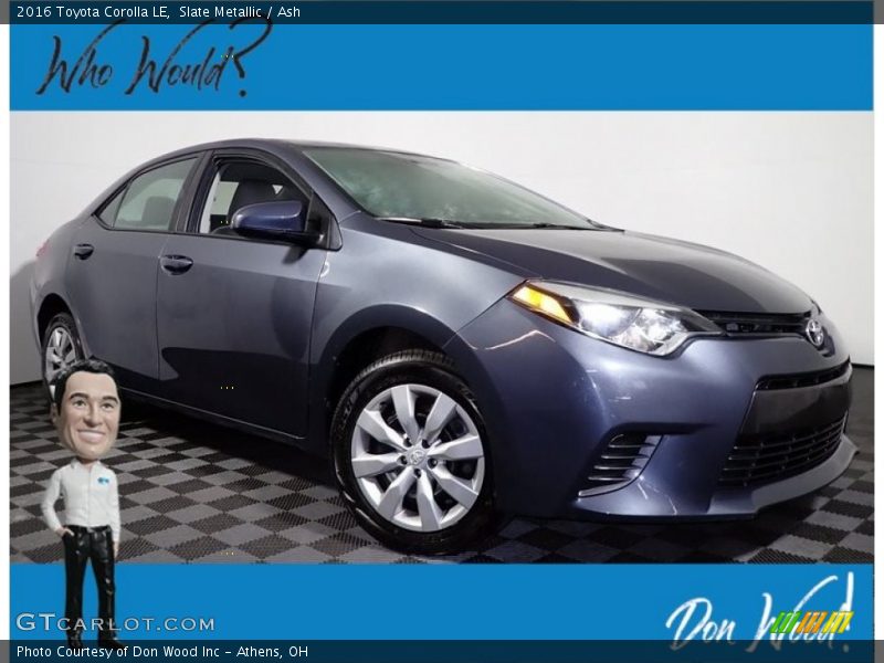 Slate Metallic / Ash 2016 Toyota Corolla LE