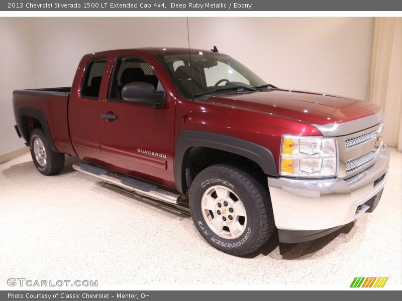 Deep Ruby Metallic / Ebony 2013 Chevrolet Silverado 1500 LT Extended Cab 4x4