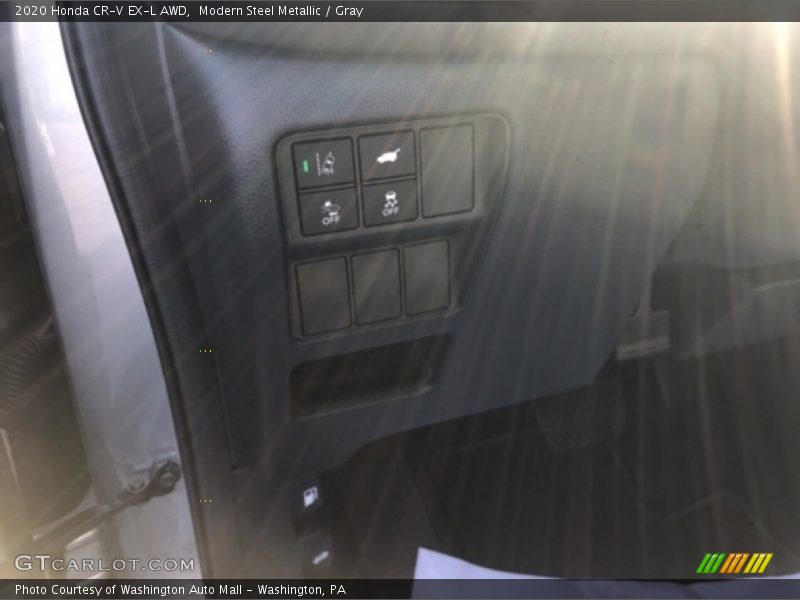 Modern Steel Metallic / Gray 2020 Honda CR-V EX-L AWD