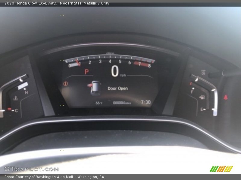 Modern Steel Metallic / Gray 2020 Honda CR-V EX-L AWD