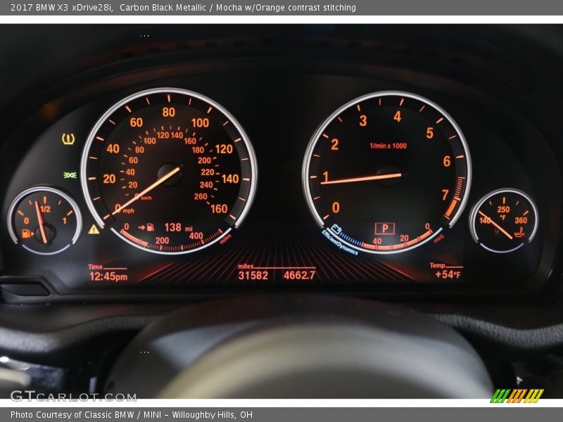  2017 X3 xDrive28i xDrive28i Gauges