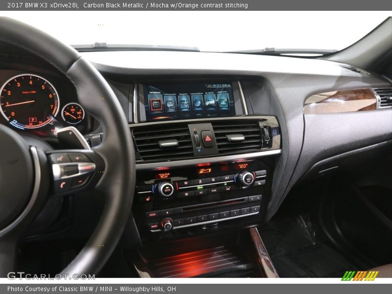 Controls of 2017 X3 xDrive28i