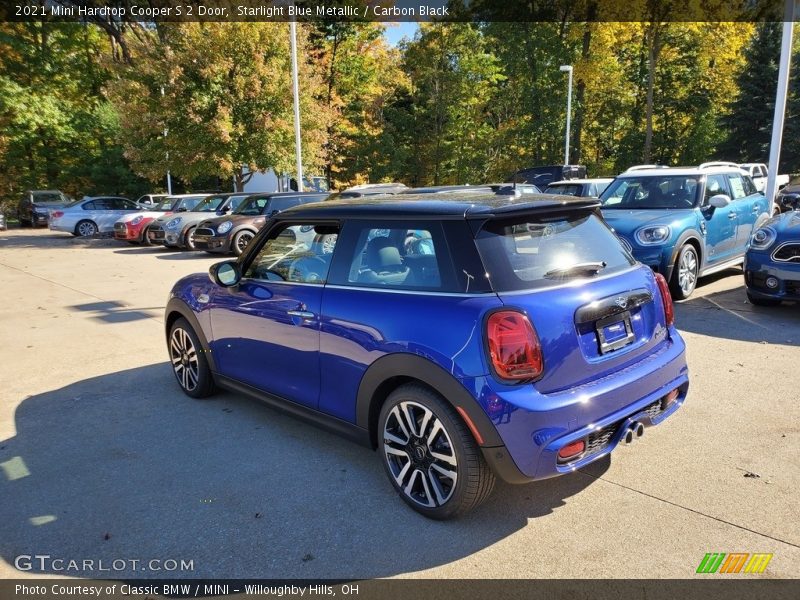 Starlight Blue Metallic / Carbon Black 2021 Mini Hardtop Cooper S 2 Door