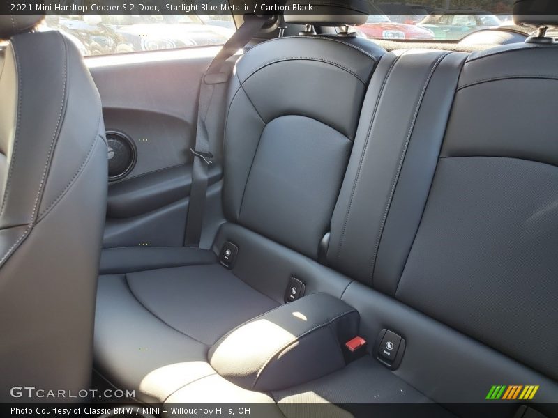 Rear Seat of 2021 Hardtop Cooper S 2 Door