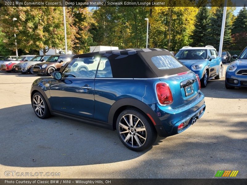 Deep Laguna Metallic / Sidewalk Edition/Lounge Leather 2021 Mini Convertible Cooper S