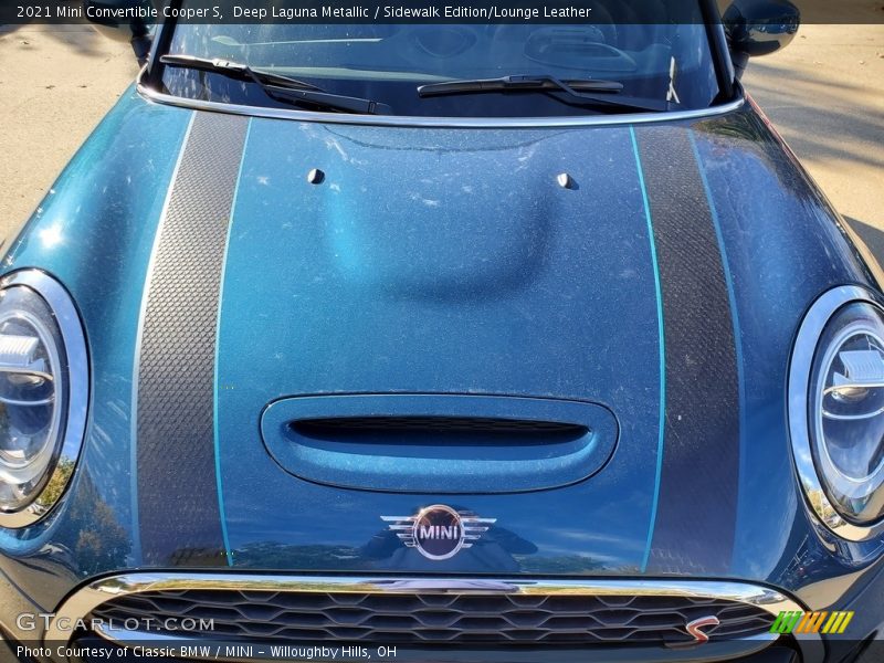 Deep Laguna Metallic / Sidewalk Edition/Lounge Leather 2021 Mini Convertible Cooper S