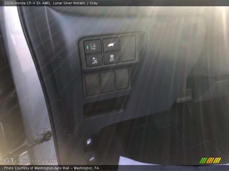 Lunar Silver Metallic / Gray 2020 Honda CR-V EX AWD