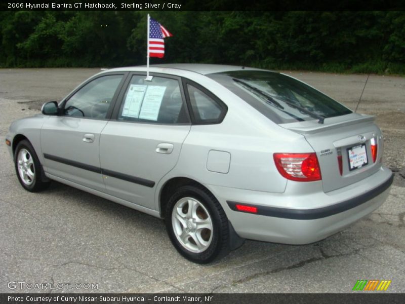 Sterling Silver / Gray 2006 Hyundai Elantra GT Hatchback