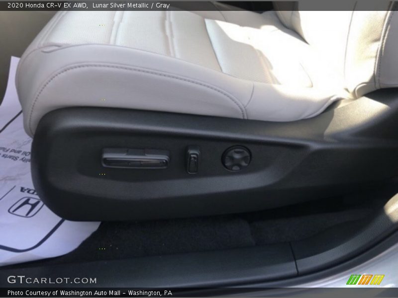 Lunar Silver Metallic / Gray 2020 Honda CR-V EX AWD