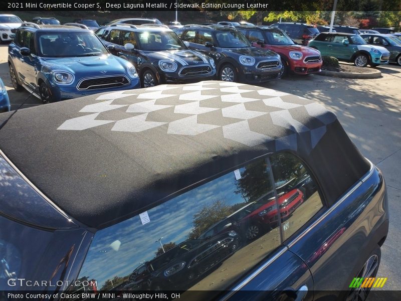 Deep Laguna Metallic / Sidewalk Edition/Lounge Leather 2021 Mini Convertible Cooper S