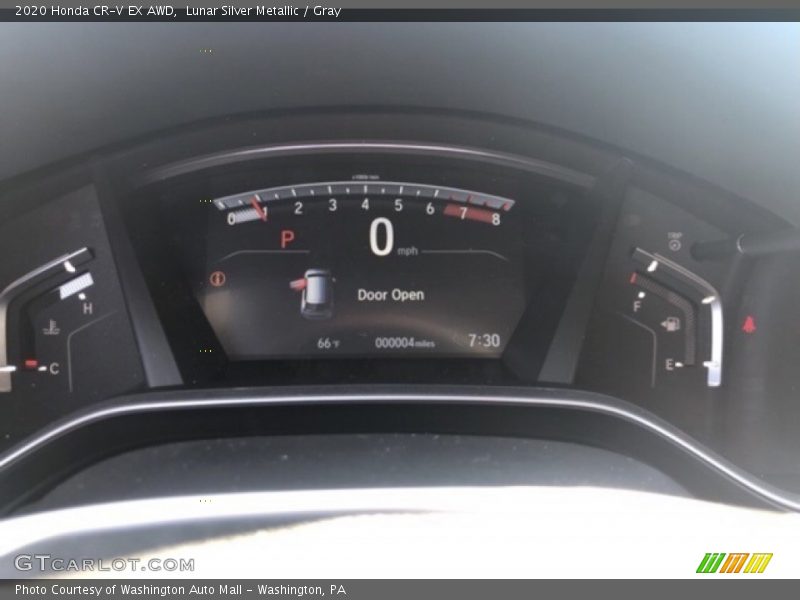 Lunar Silver Metallic / Gray 2020 Honda CR-V EX AWD