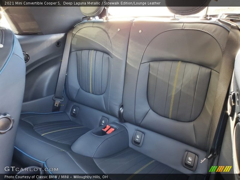 Rear Seat of 2021 Convertible Cooper S