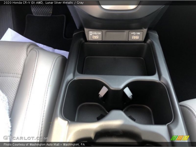 Lunar Silver Metallic / Gray 2020 Honda CR-V EX AWD