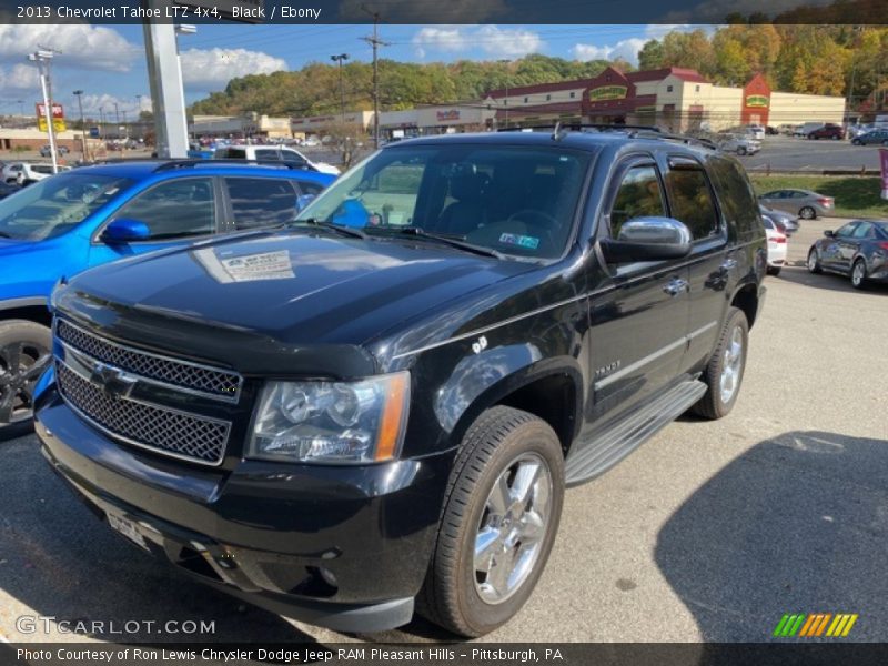 Black / Ebony 2013 Chevrolet Tahoe LTZ 4x4