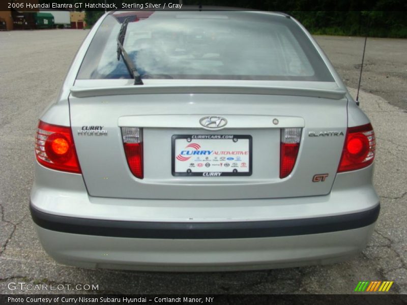 Sterling Silver / Gray 2006 Hyundai Elantra GT Hatchback
