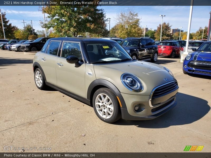 Front 3/4 View of 2021 Hardtop Cooper 4 Door