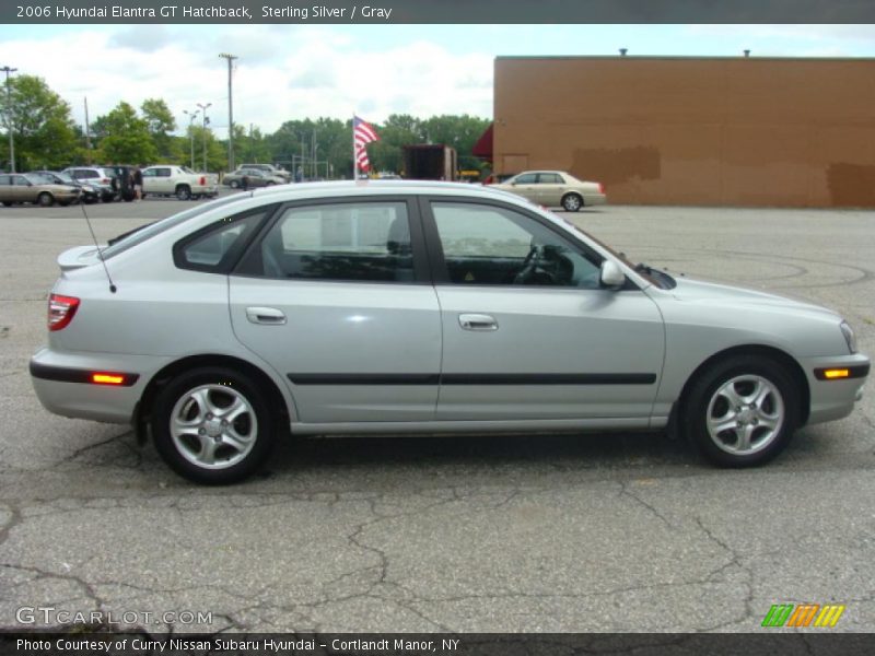 Sterling Silver / Gray 2006 Hyundai Elantra GT Hatchback