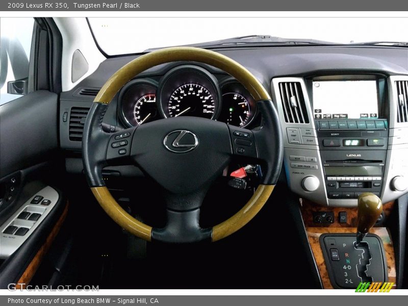 Tungsten Pearl / Black 2009 Lexus RX 350