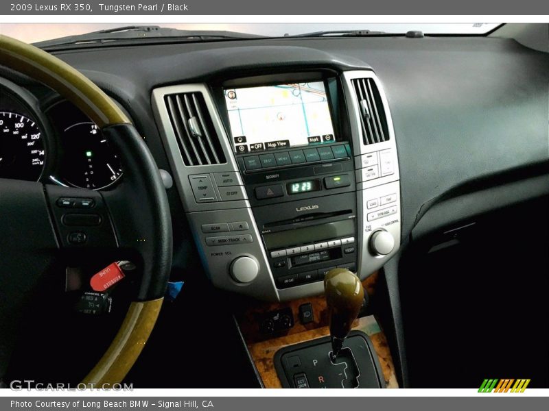 Tungsten Pearl / Black 2009 Lexus RX 350