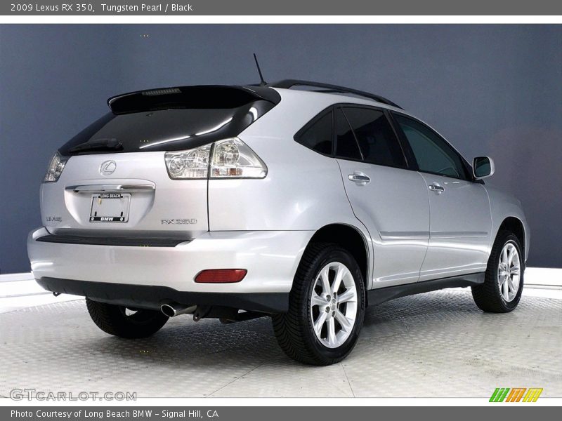 Tungsten Pearl / Black 2009 Lexus RX 350