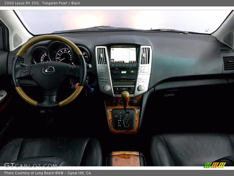 Tungsten Pearl / Black 2009 Lexus RX 350