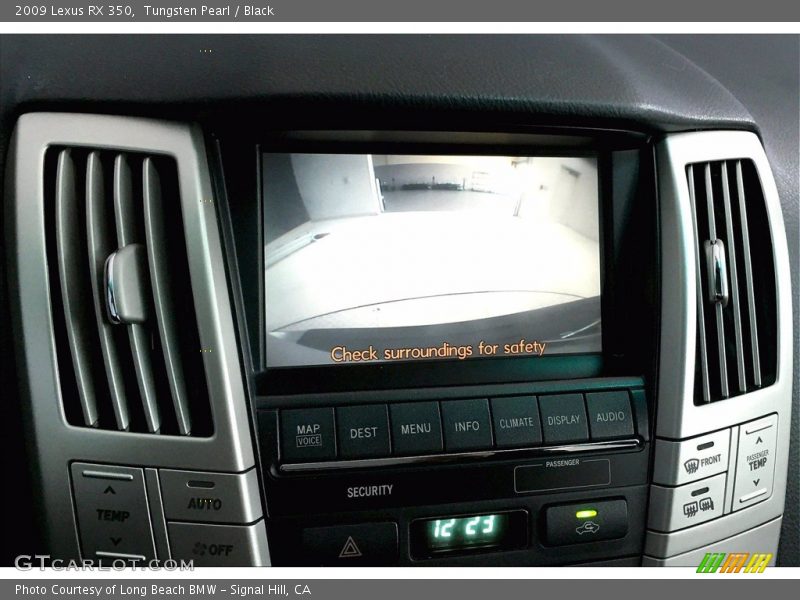 Tungsten Pearl / Black 2009 Lexus RX 350