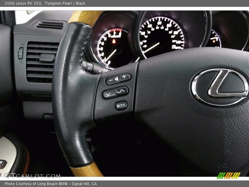 Tungsten Pearl / Black 2009 Lexus RX 350