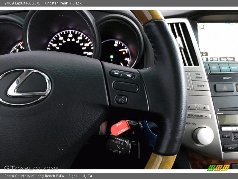 Tungsten Pearl / Black 2009 Lexus RX 350