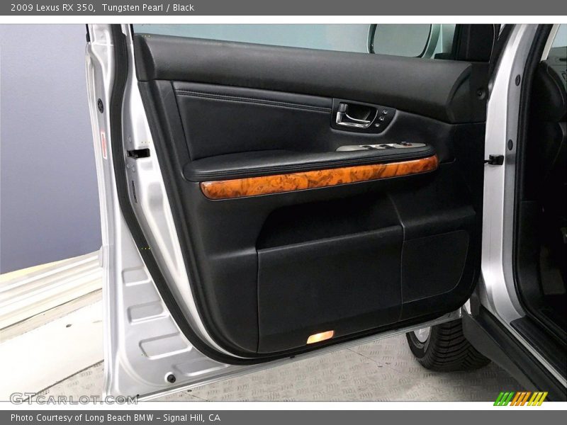 Tungsten Pearl / Black 2009 Lexus RX 350