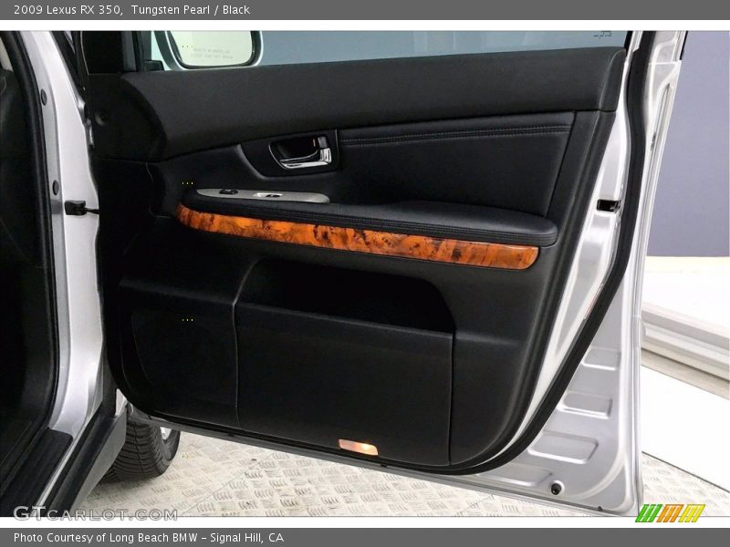 Tungsten Pearl / Black 2009 Lexus RX 350