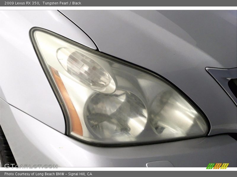 Tungsten Pearl / Black 2009 Lexus RX 350