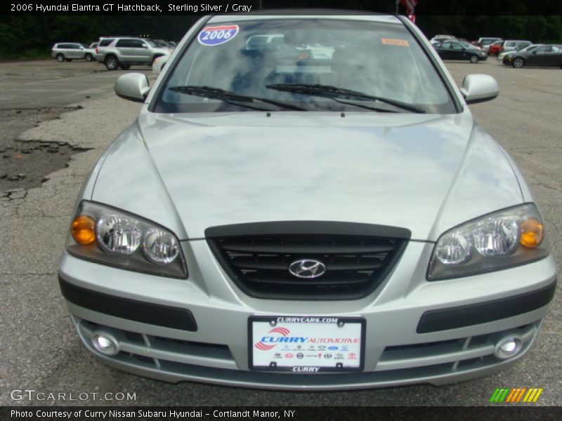 Sterling Silver / Gray 2006 Hyundai Elantra GT Hatchback