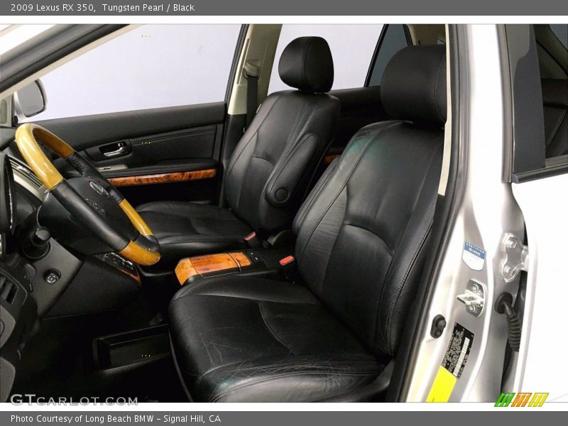 Tungsten Pearl / Black 2009 Lexus RX 350
