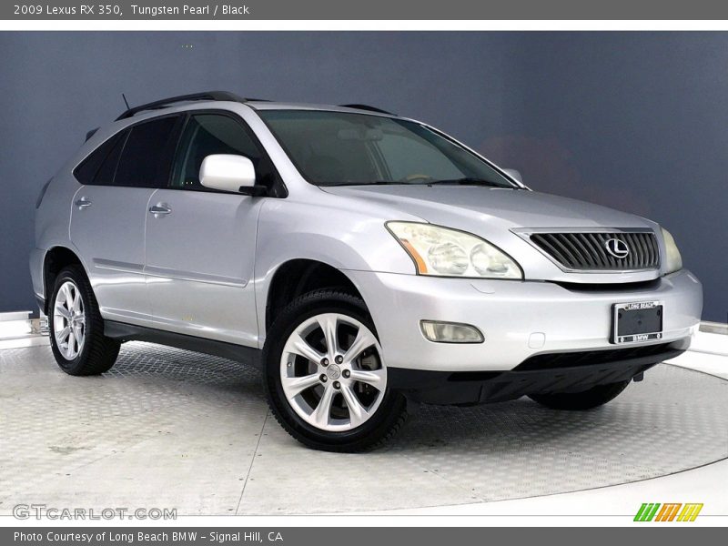 Tungsten Pearl / Black 2009 Lexus RX 350