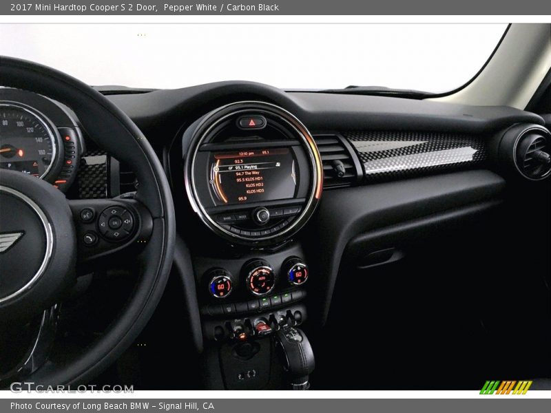 Pepper White / Carbon Black 2017 Mini Hardtop Cooper S 2 Door