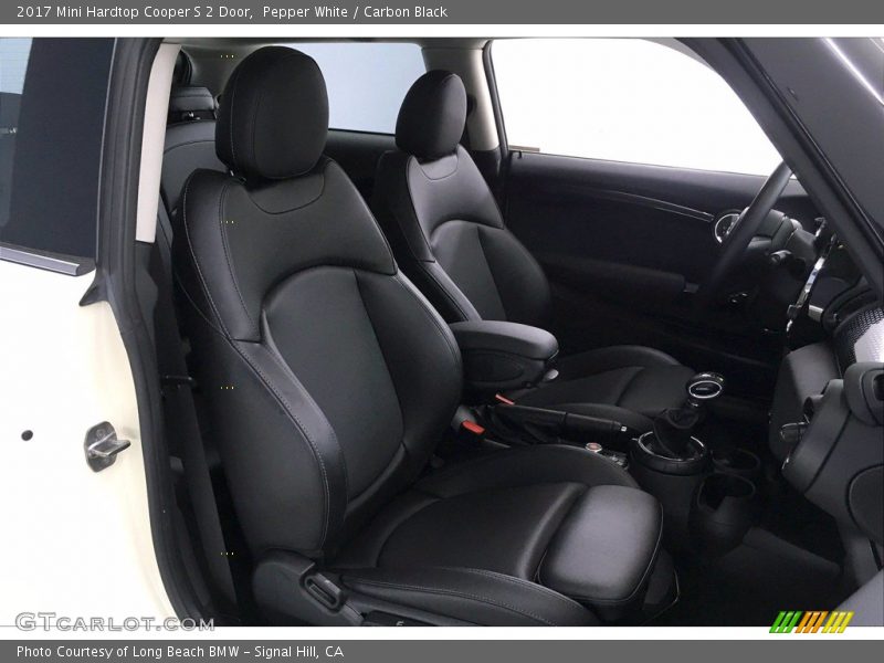 Pepper White / Carbon Black 2017 Mini Hardtop Cooper S 2 Door